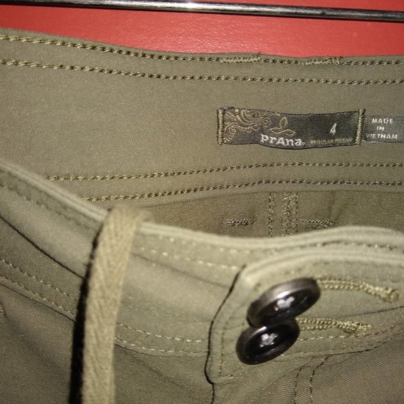 prAna Halle Pants - Size 4 - Slate Green - Picture 2 of 6